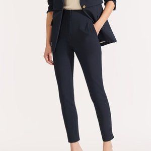 New Veronica Beard Navy Blue Karla Pants - Petite - Business Casual